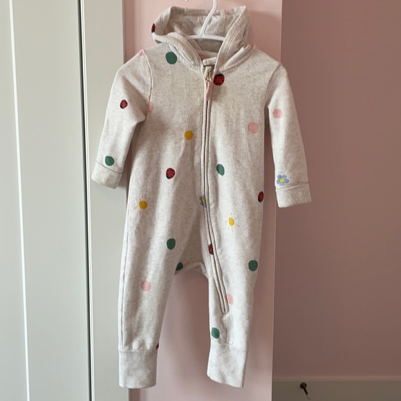 H&M Other - H&M comfortable organic cotton hooded one piece